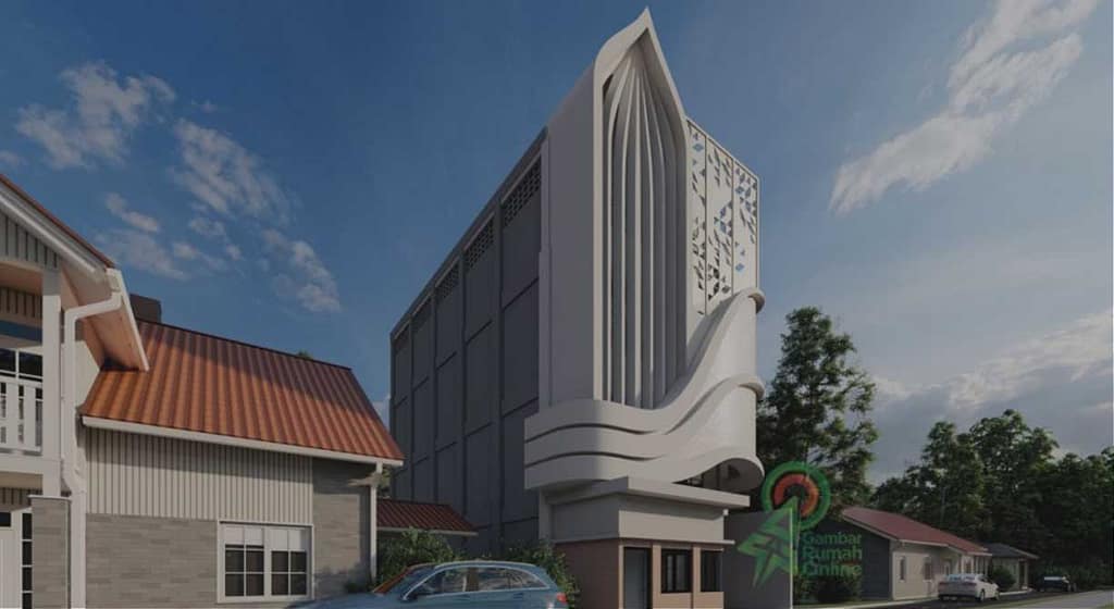 desain pondok peantren