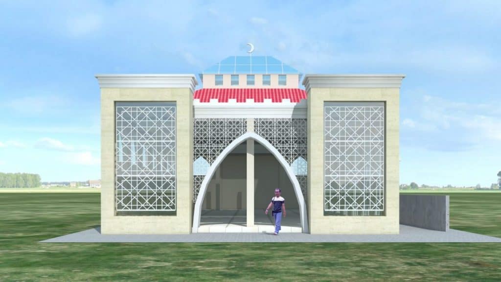 Desain masjid minimalis