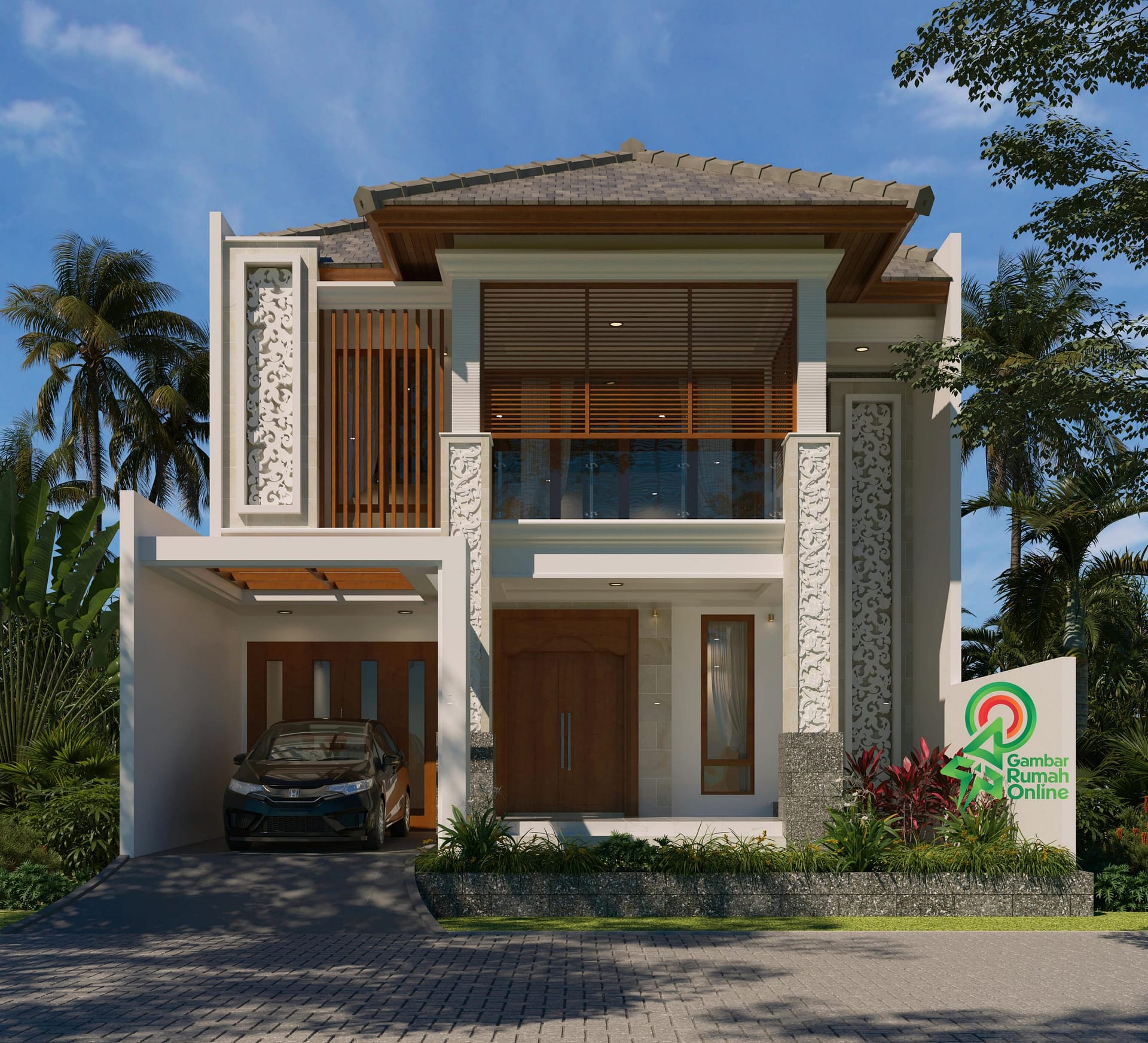 jasa desain rumah mewah